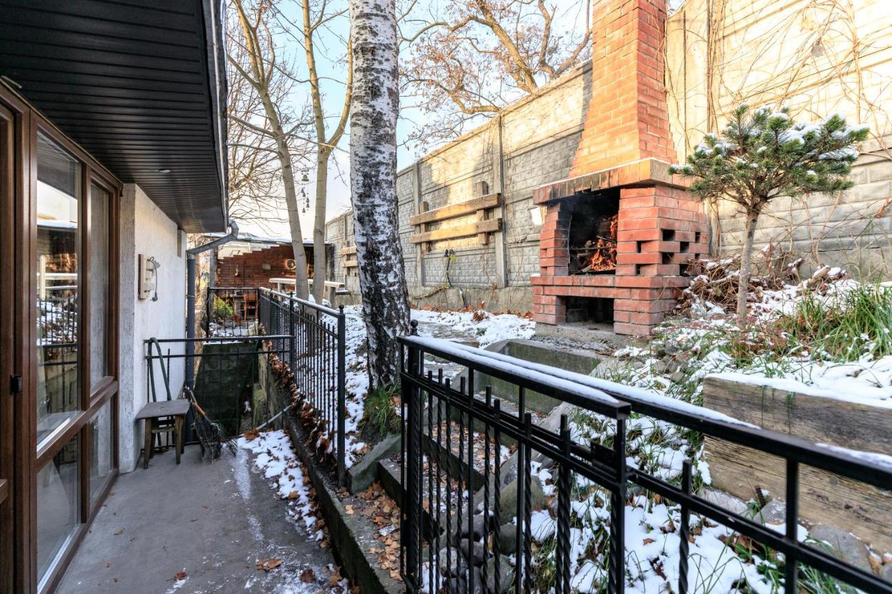 Mangal And Terrace In Center Apartment Lemberg Exterior foto