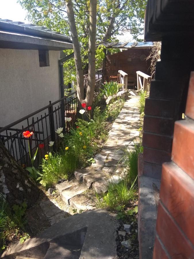 Mangal And Terrace In Center Apartment Lemberg Exterior foto